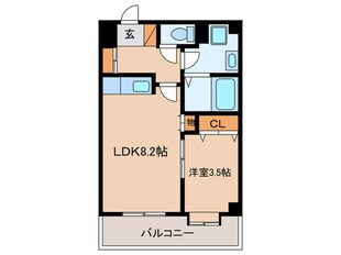 フォンティーヌ荒江の物件間取画像